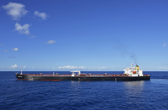 Viagem inaugural do navio suezmax Dragão do Mar.